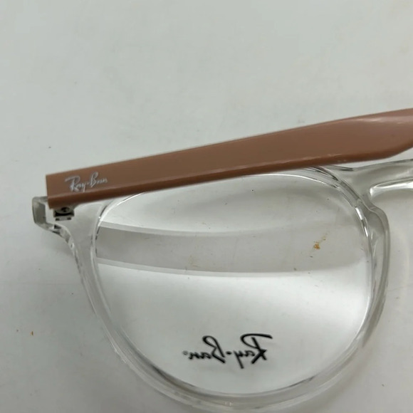 RAY-BAN RB7046 Erika Optics Eyeglasses Frames Case Cloth. Transparent NWT - Picture 10 of 10